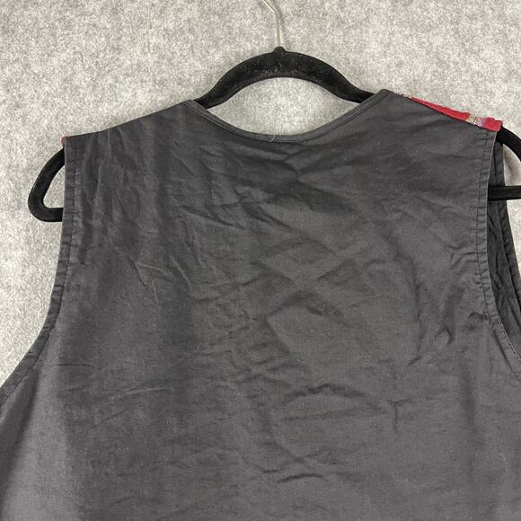 Casa Maya Guatemalan Vest Womens XL Floral Embroidery Huipil Boho Folk Artsy - Picture 11 of 14